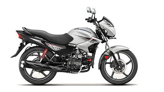 Hero Glamour 125 Black with Tornado Grey Metallic Colour Glamour 125 Colours in India BikeWale