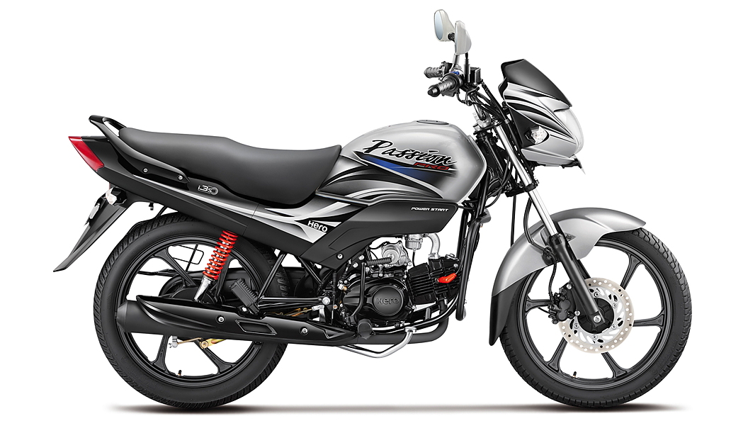 Hero Passion PRO i3s Force Silver Colour Passion PRO i3s Colours in India BikeWale