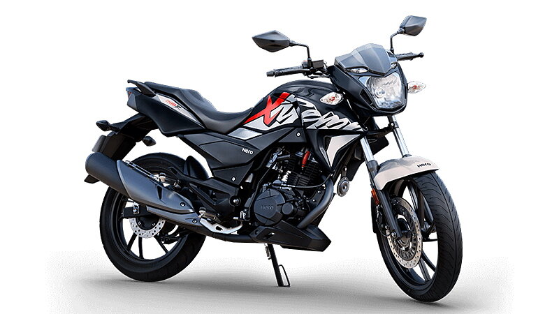 Hero Xtreme 200R Panther Black with Force Silver Colour, Xtreme 200R  Colours in India – BikeWale