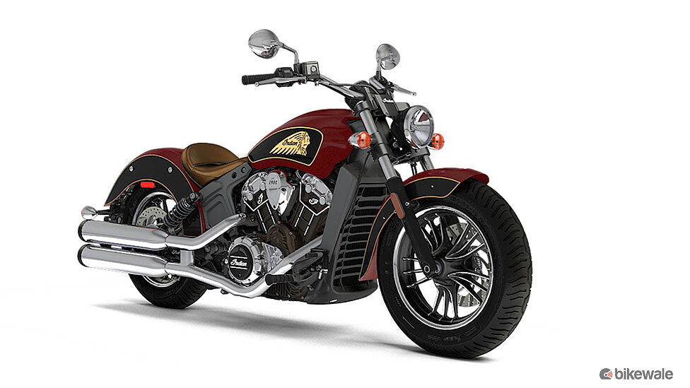 Indian Motorcycle Red over Thunder Black
