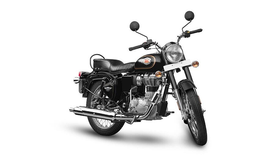 Royal Enfield Bullet 350 Jet Black Colour, Bullet 350 Colours in India –  BikeWale