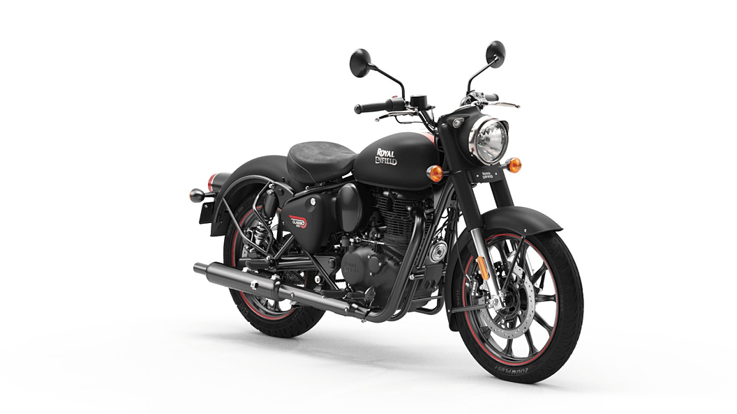 Royal Enfield Classic 350 Dark Stealth Black Colour, Classic 350 Colours in  India – BikeWale