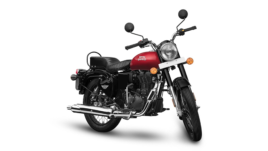 Red colour outlet bullet 350