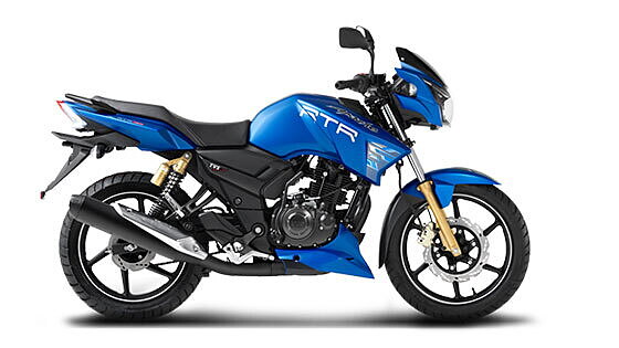 Apache rtr store 180 blue colour