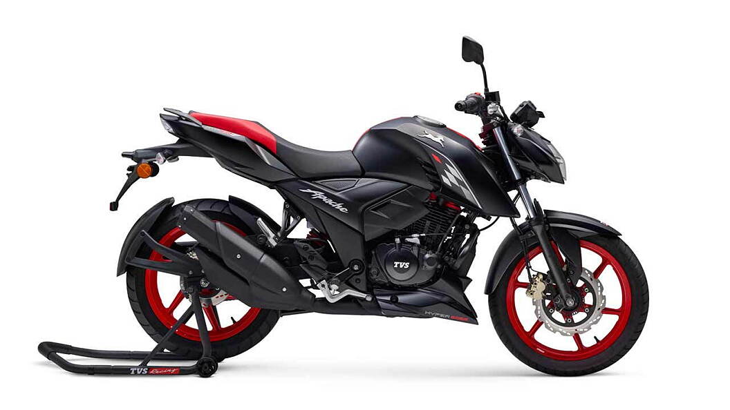 apache rtr 160 4v black