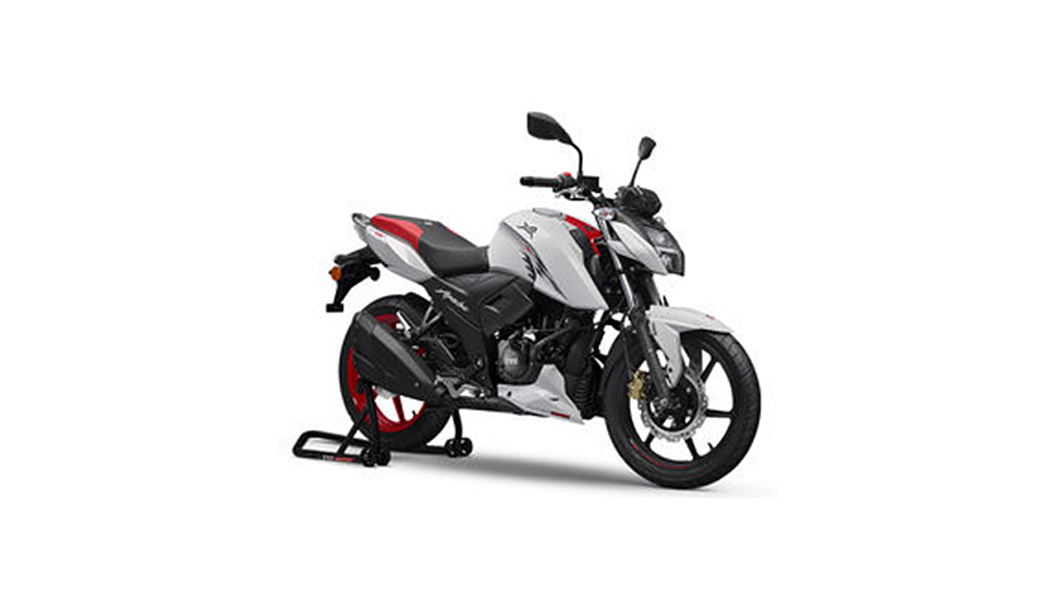 TVS Apache RTR 160 4V Pearl White Colour Apache RTR 160 4V Colours in India BikeWale