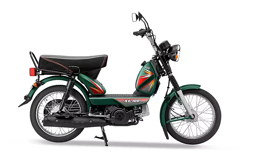 Moped Bike Tvs Xl 100cc On Road Price Comfort Bs6 Xl 100 Showroom