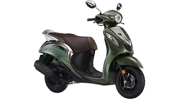 Yamaha Fascino 110 Season Green Colour Fascino 110 Colours in India BikeWale