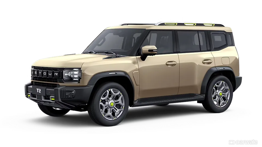 JSW Jetour T2 Lime Green Colour - CarWale