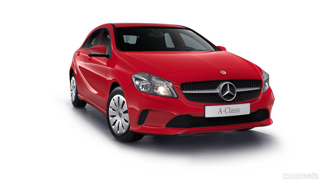 Mercedes Benz A Class [2015 2019] Jupiter Red Colour Carwale