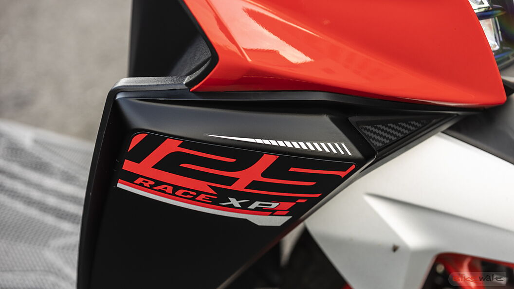 TVS Ntorq 125 left Side Body Panel Decal Image – BikeWale