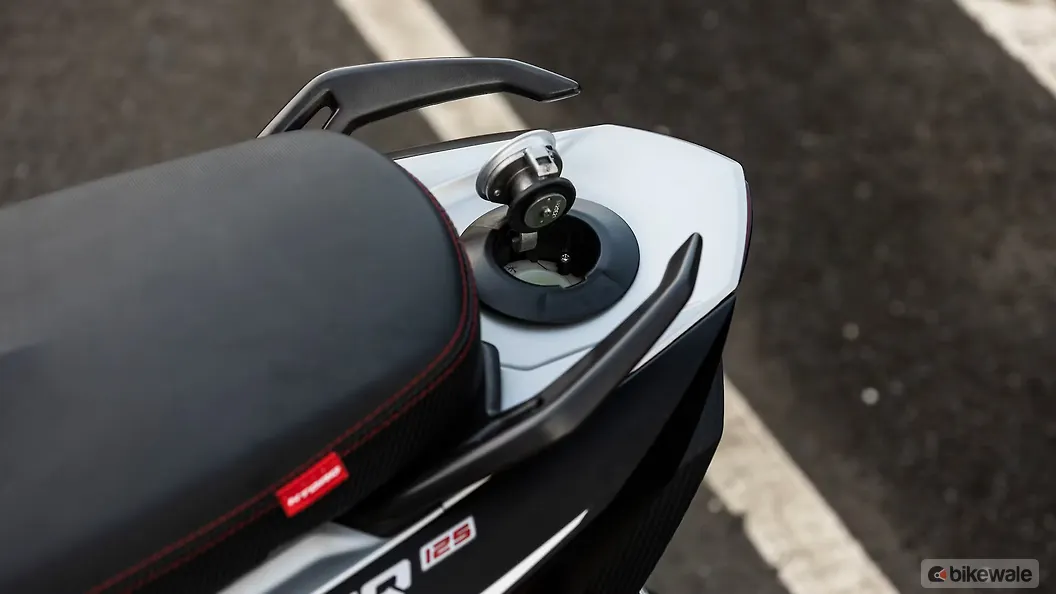 TVS Ntorq 125 Open Fuel Lid Image BikeWale