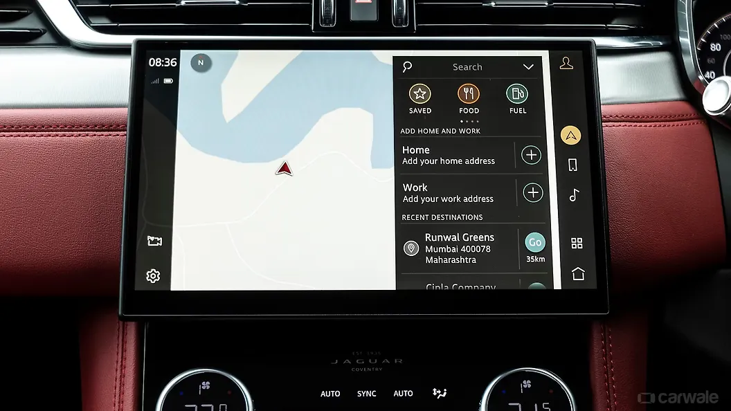 FPace Infotainment System Image, FPace Photos in India CarWale