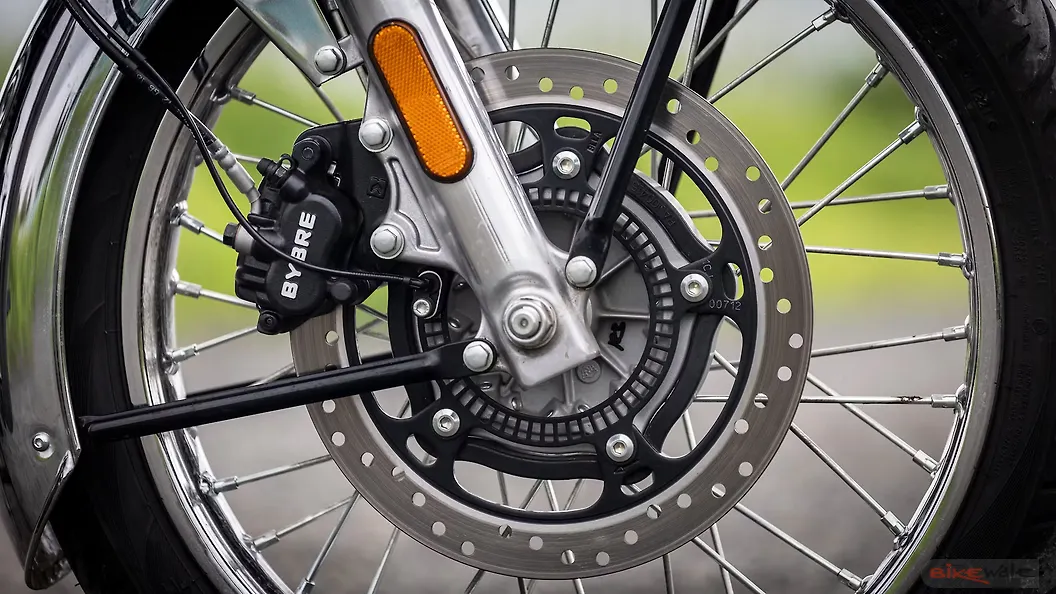Royal Enfield Classic 350 Front Disc Brake Caliper Image BikeWale