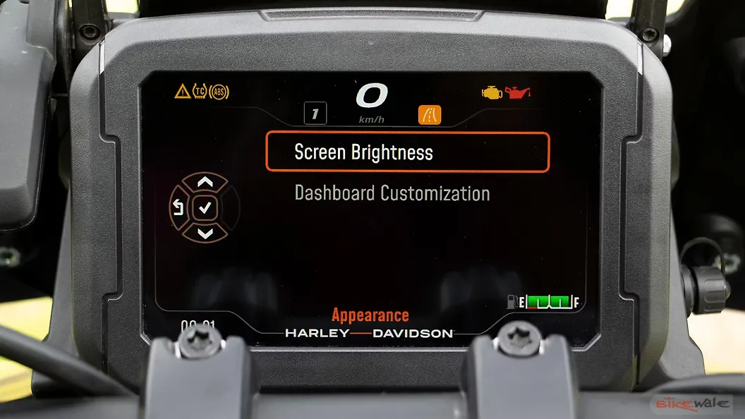 Harley-Davidson PAN America 1250 [2022] TFT / Instrument Cluster Image ...