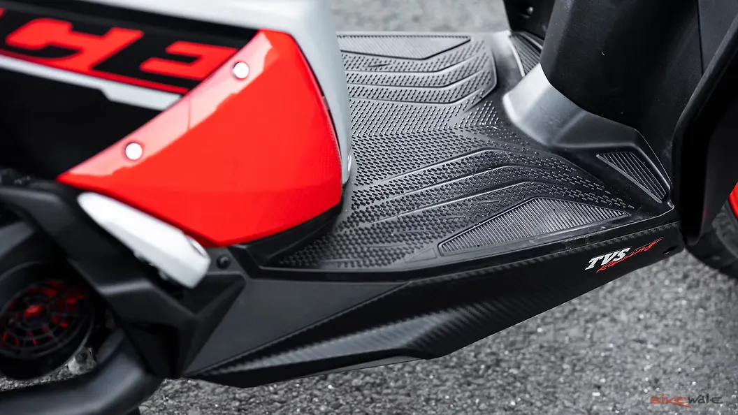 TVS Ntorq 125 Floorboard Image BikeWale