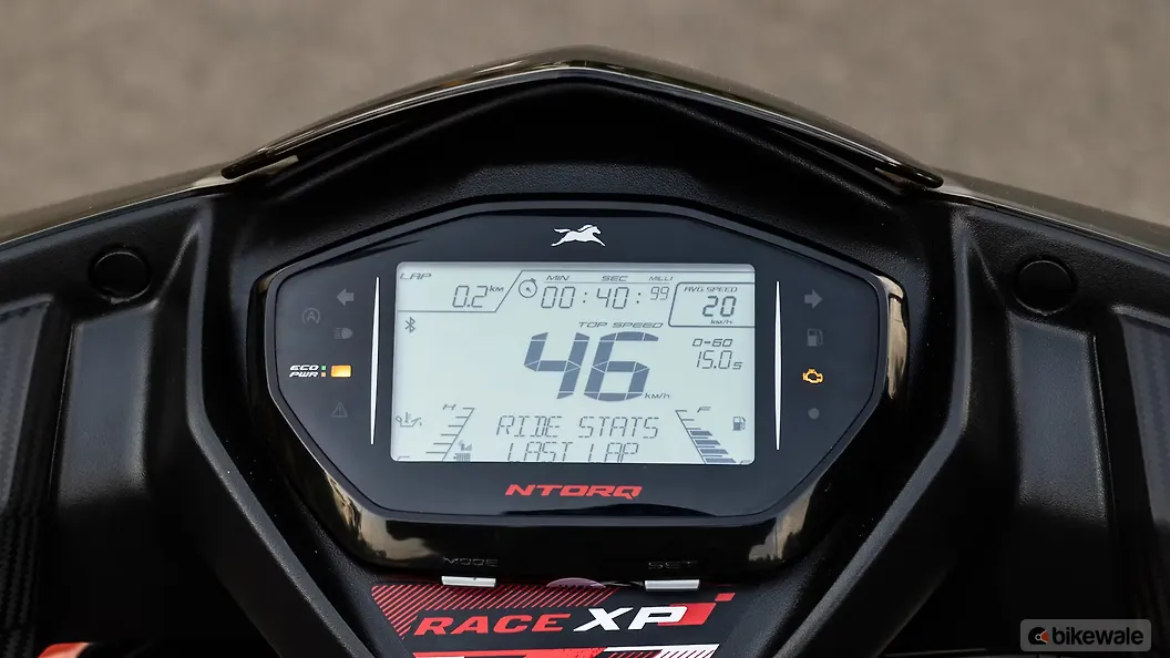 TVS Ntorq 125 TFT Touchscreen Instrument Cluster Image BikeWale