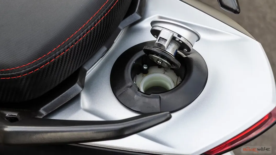 TVS Ntorq 125 Open Fuel Lid Image BikeWale