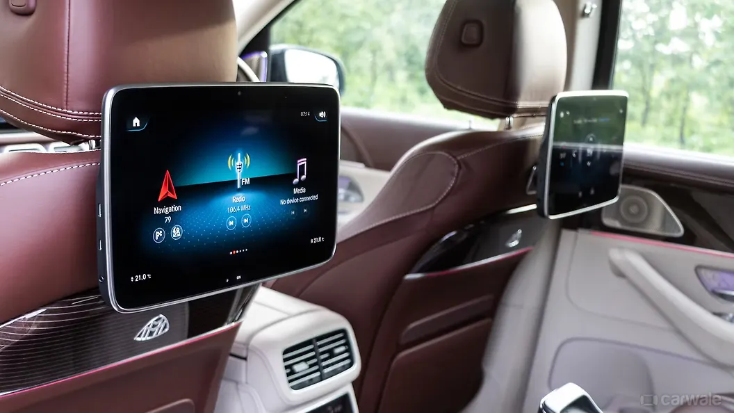 Maybach GLS Front Seat HeadrestMounted Display Image, Maybach GLS