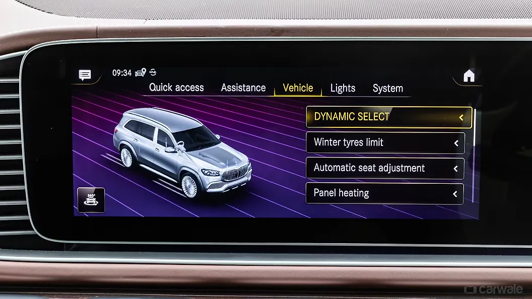 Maybach GLS Infotainment System Image, Maybach GLS Photos in India ...