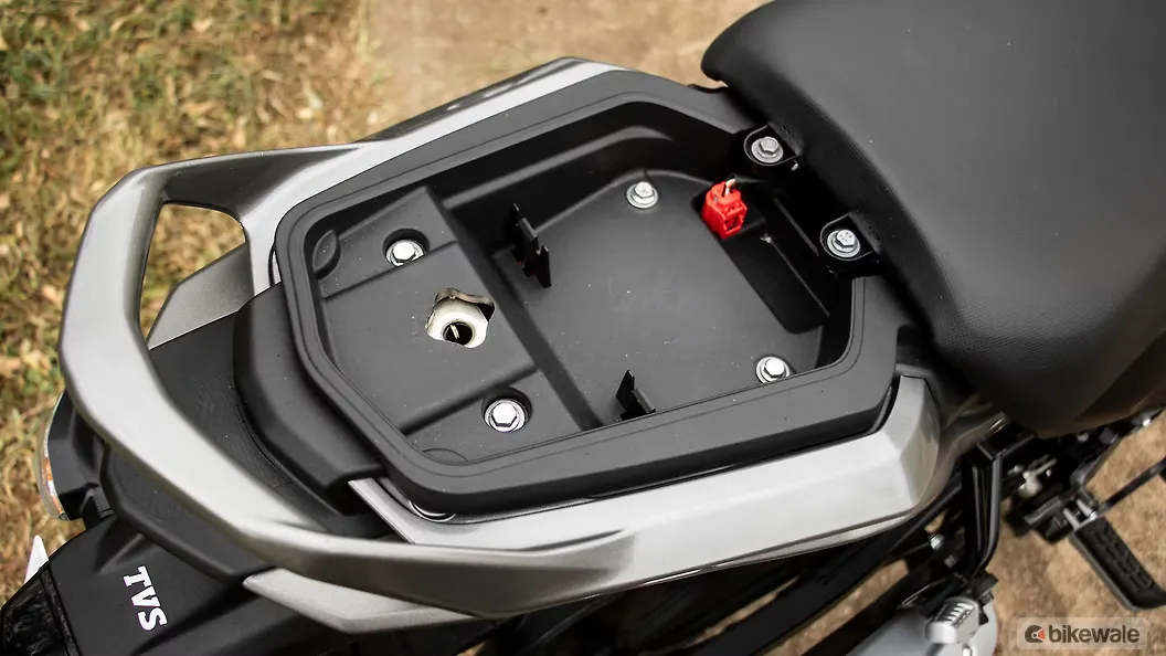 TVS Radeon Underseat Luggage Hook Image – BikeWale