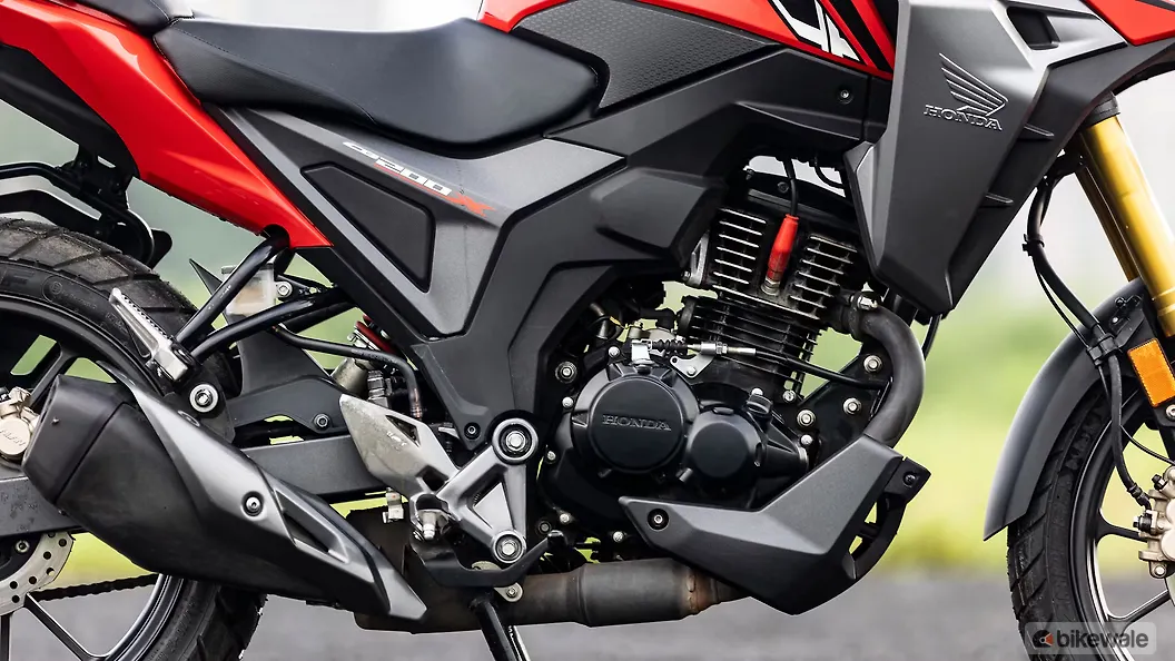 Honda CB200X Engine From Right Image – BikeWale
