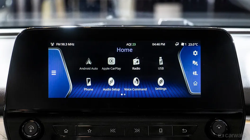 Safari Infotainment System Image, Safari Photos in India CarWale