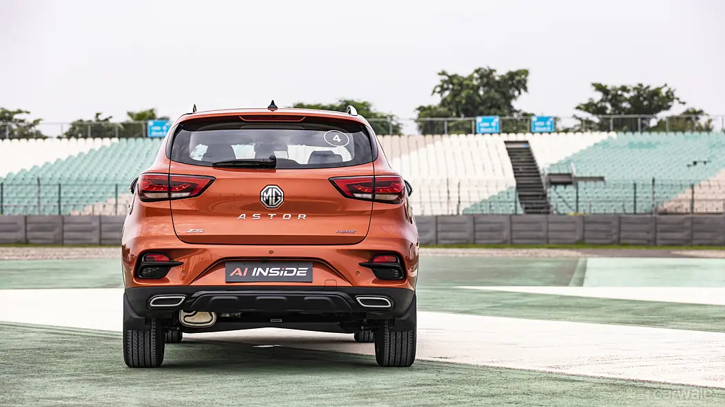 MG Astor Rear View