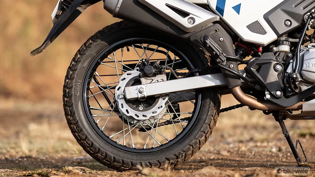 Hero Xpulse 200 4V Rear Cross Spoke Wheels Image BikeWale