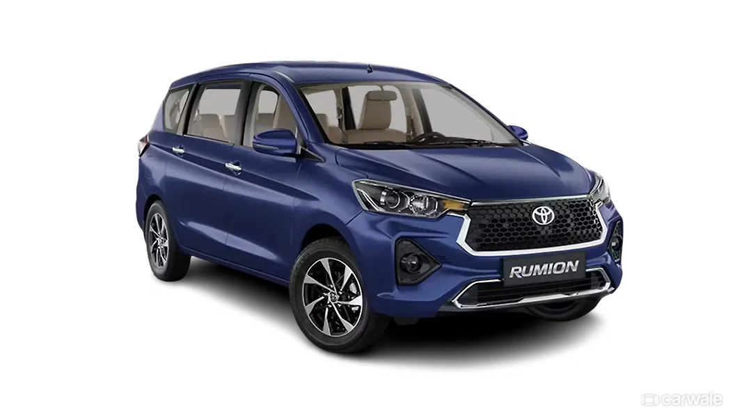टोयोटा रुमियन ठीक सामने तीन चौथाई
