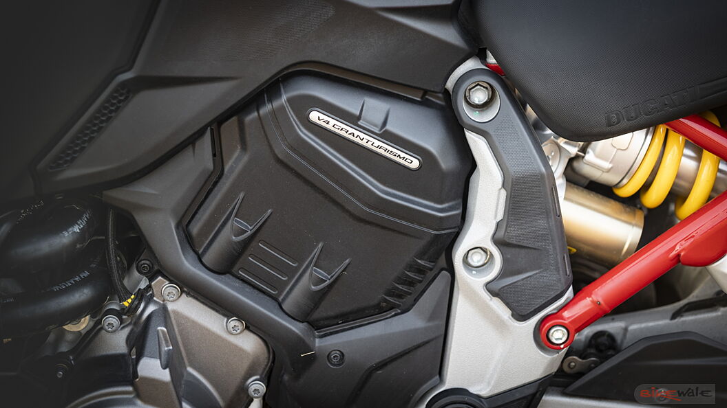 Ducati Multistrada V4 Engine From Right Image – BikeWale