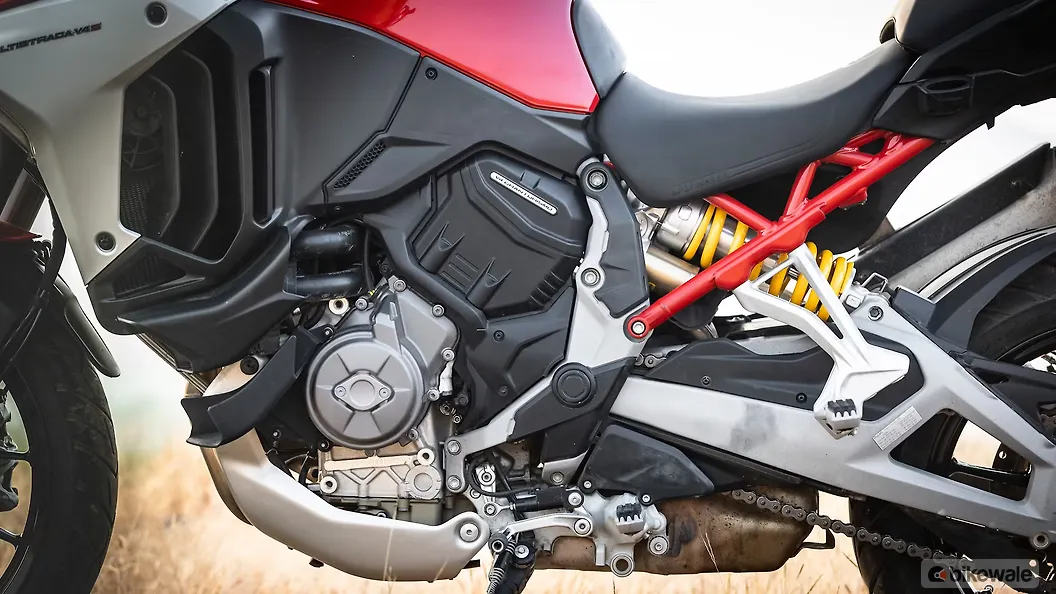 Ducati Multistrada V4 Engine From Right Image – BikeWale