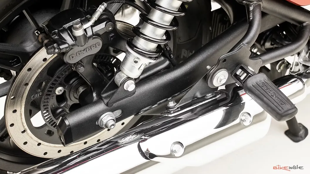 Royal Enfield Super Meteor 650 Rear Disc Brake Caliper Image BikeWale