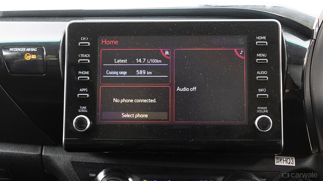 Toyota Hilux Infotainment System