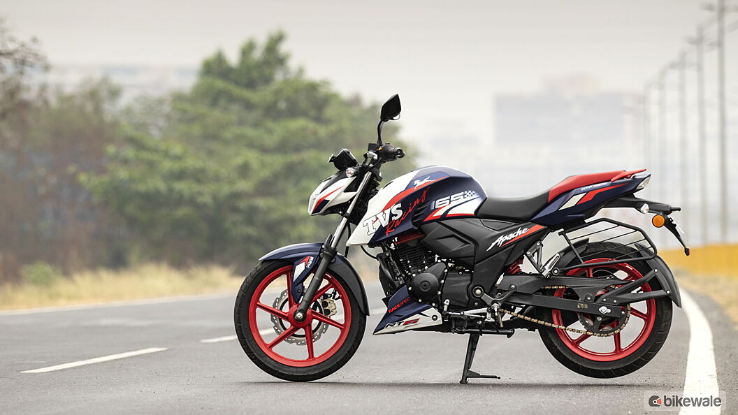 TVS Apache RTR 165RP Left Side View
