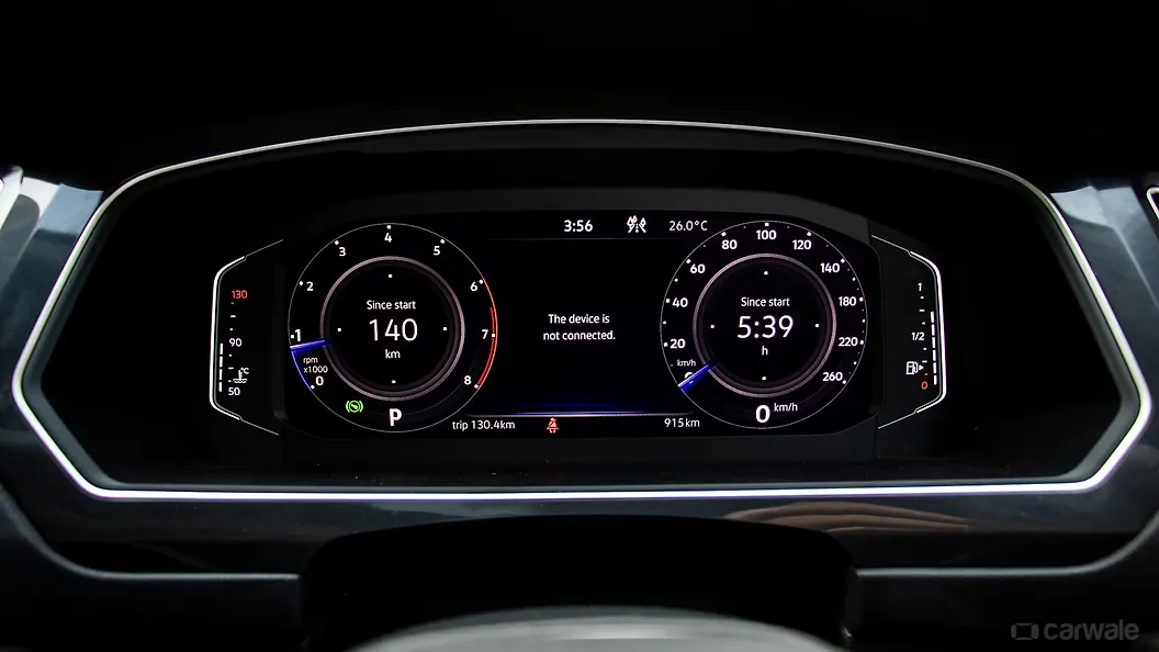 Tiguan Instrument Cluster Image, Tiguan Photos in India CarWale