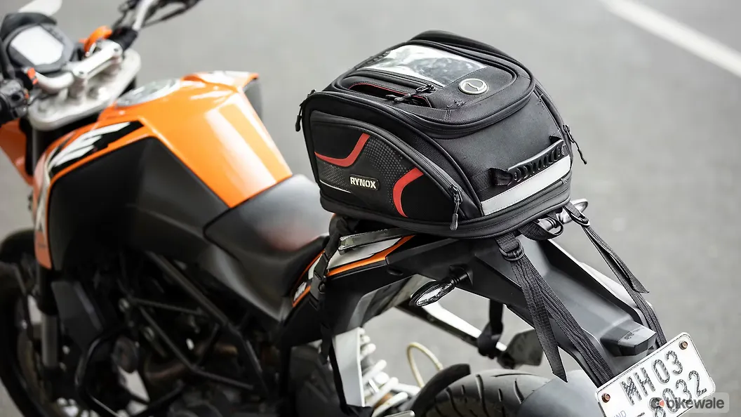 KTM 390 Adventure [2021] Rear View Image – BikeWale