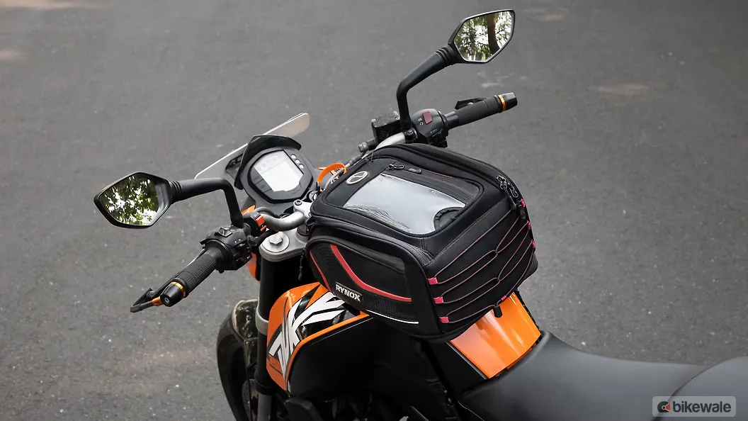 KTM 390 Adventure [2021] Rear View Image – BikeWale
