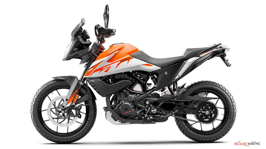 KTM 250 Adventure Left Side View Image – BikeWale