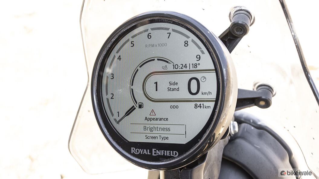 Royal Enfield Himalayan 450 Distance to Empty