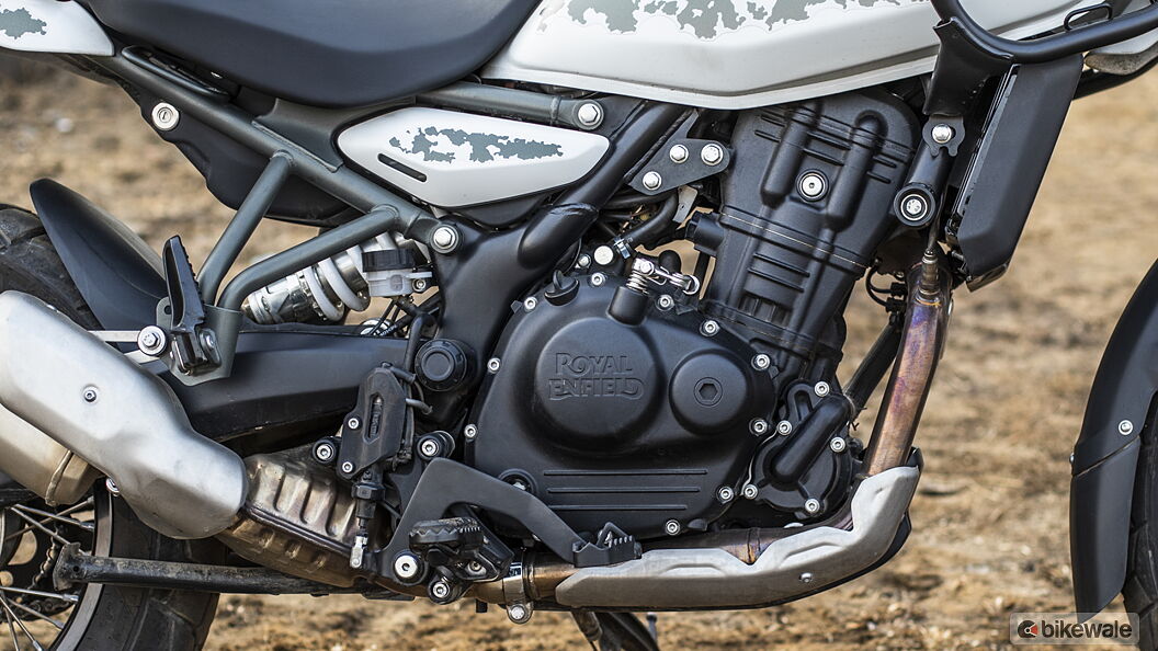 Royal Enfield Himalayan 450 Engine From Right Image – BikeWale