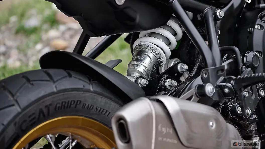 Himalayan 450 Rear Rim Royal Enfield Himalayan 450 Rear Suspension Image – BikeWale