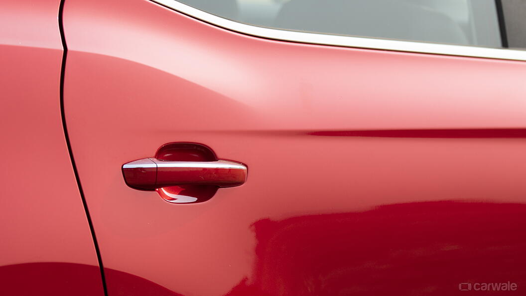 ZS EV Rear Door Handle Image, ZS EV Photos in India - CarWale