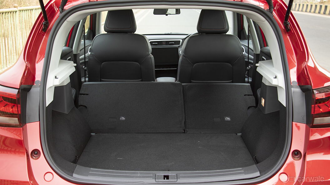 MG ZS EV Bootspace Rear Seat Folded