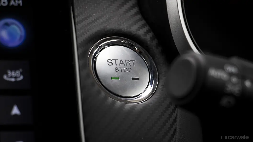 MG ZS EV Engine Start Button