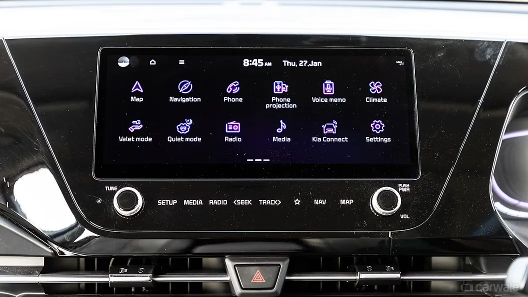 Carens Infotainment System Image, Carens Photos in India CarWale