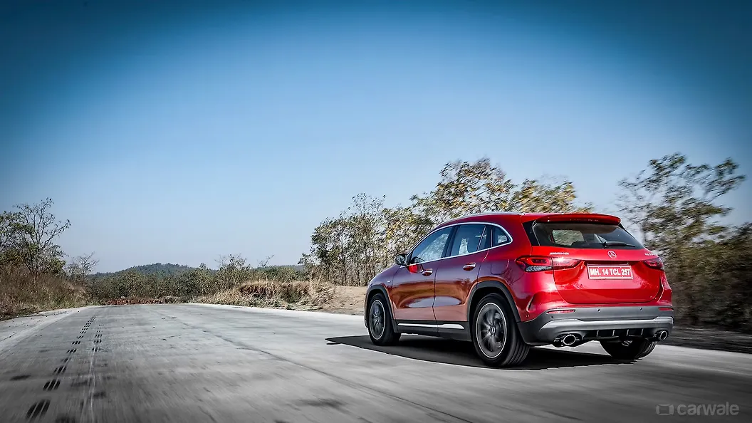 AMG GLA35 Rear View Image, AMG GLA35 Photos in India - CarWale