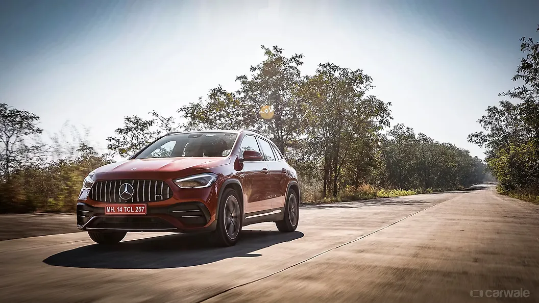 AMG GLA35 Rear View Image, AMG GLA35 Photos in India - CarWale