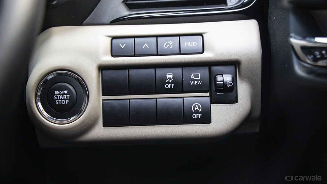 Toyota Glanza Dashboard Switches