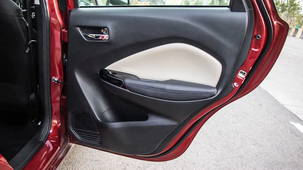 Glanza Rear Door Pad Image, Glanza Photos in India CarWale